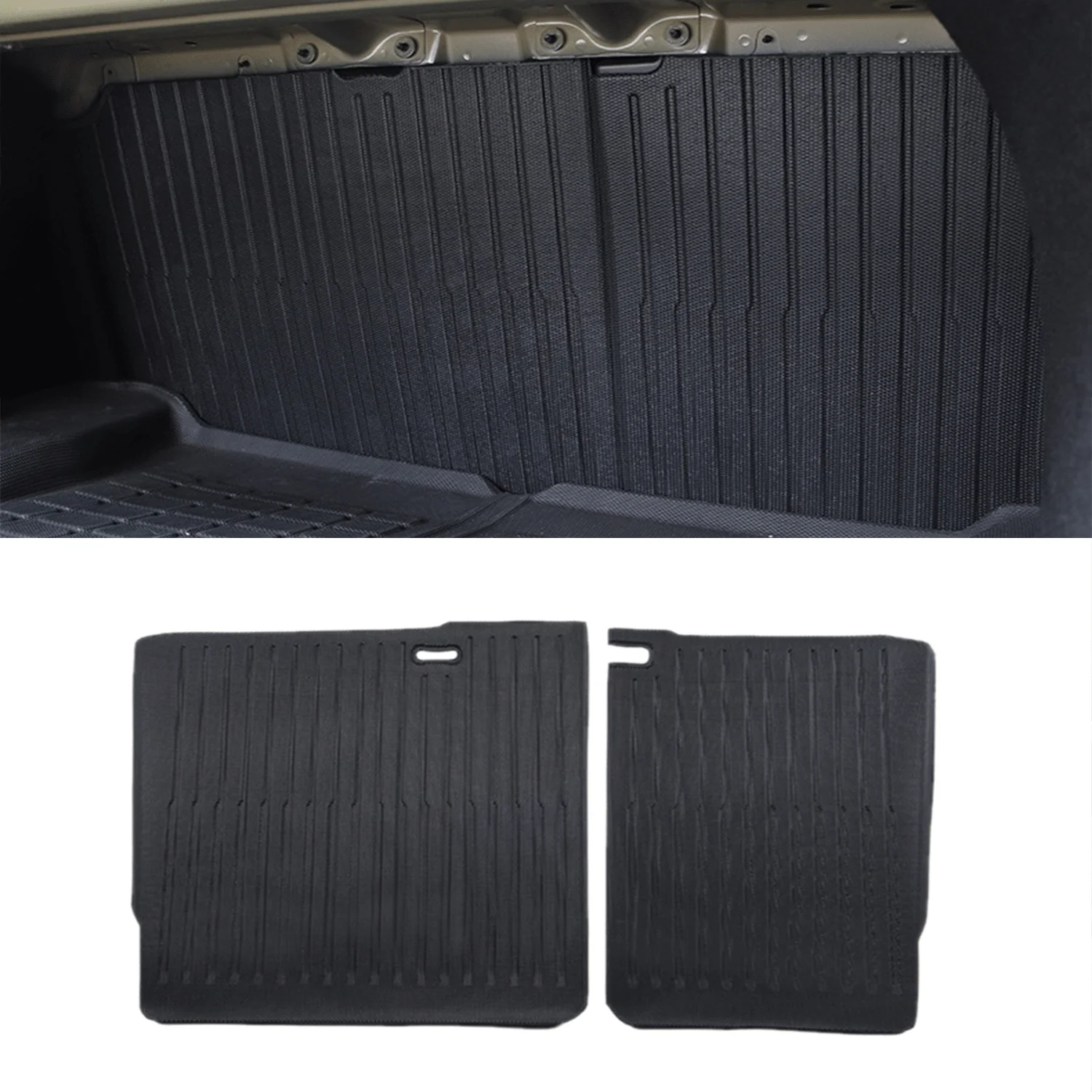 Fit Floor Mats for Tesla Refreshed Model 3 Highland New Generation All-Weather Carpet Cover Waterproof XPE Material