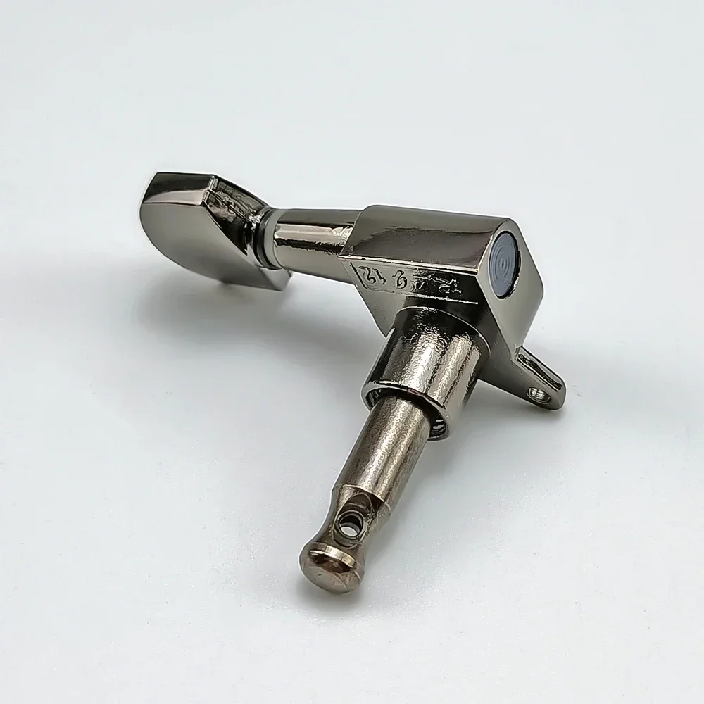6 stücke Versiegelt Gitarre String Pegs Locking Tuner 3L3R Tuning Pegs String Tuner Elektrische Akustische Gitarre Tuner – Detail 13
