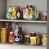 Rotating Storage Box Kitchen Condiment Tray Desktop Cosmetics Perfume Skin Care Products Storage Rack Storage Box Storage Rack 4
