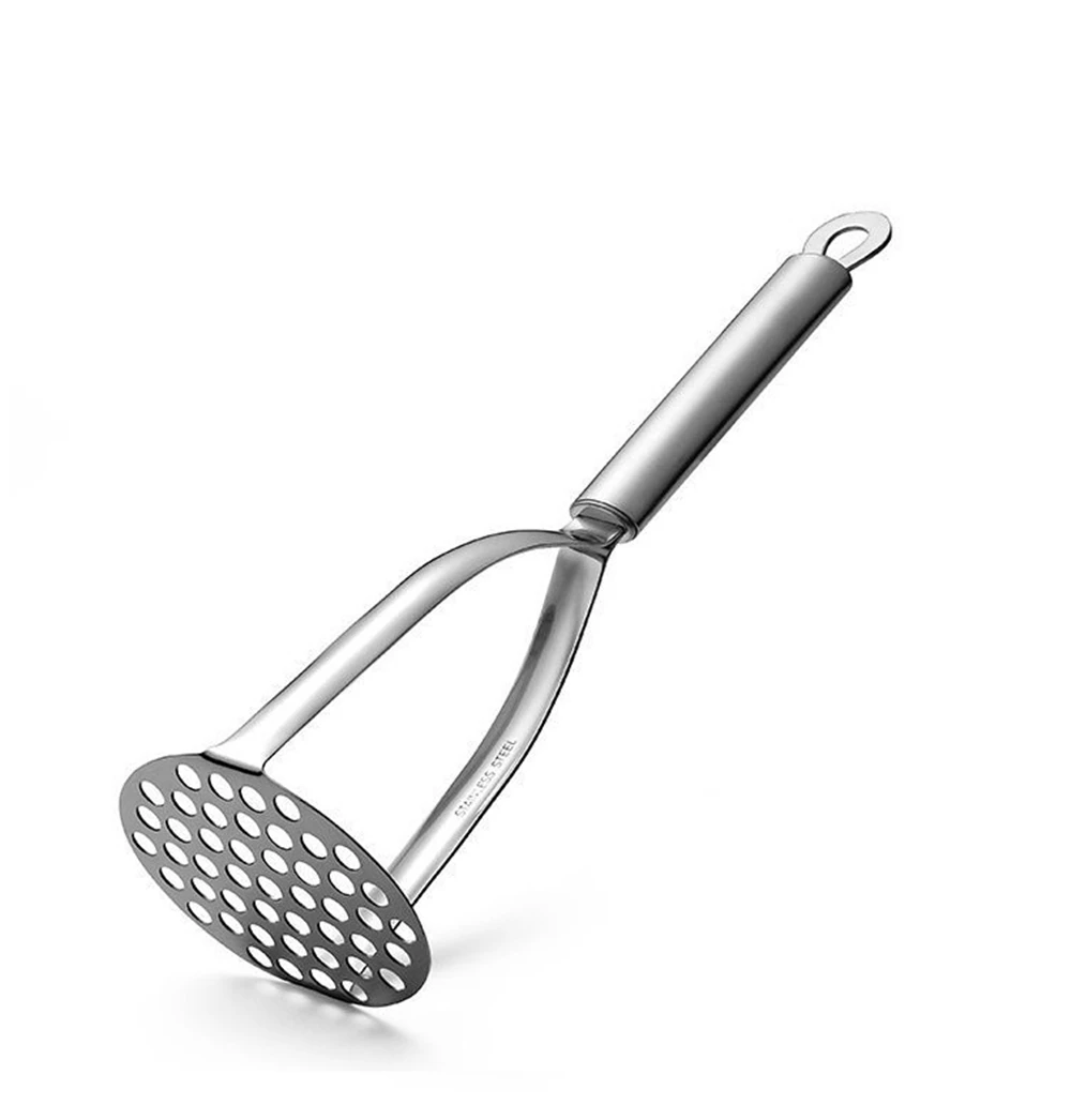 

Stainless Steel Potato Masher Baby Supplementary Food Crusher Pumpkin Mash Purple Mash Kitchen Household Tools