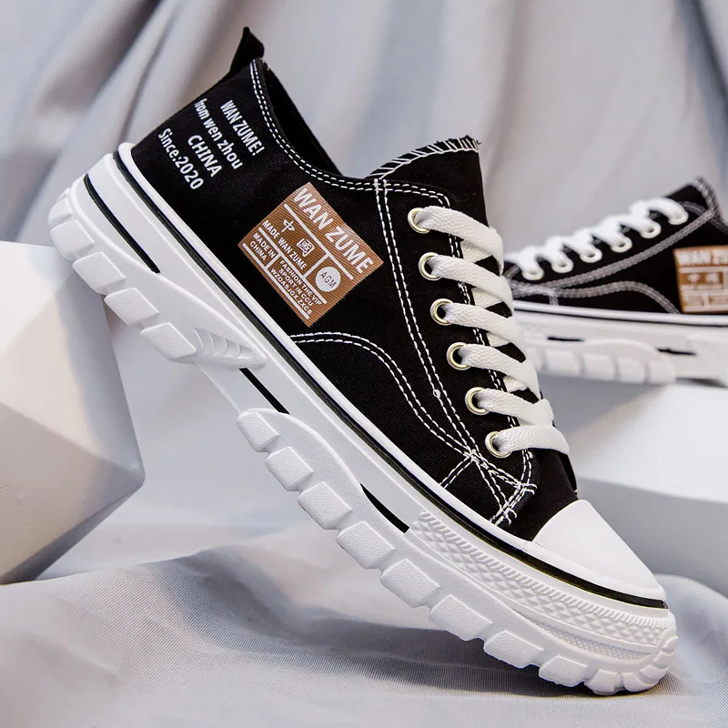 

2022 New Arrival Casual Shoes for Men High Quality Canvas Sneakers Unisex Walking Casual Sports Shoes Chaussures Femme