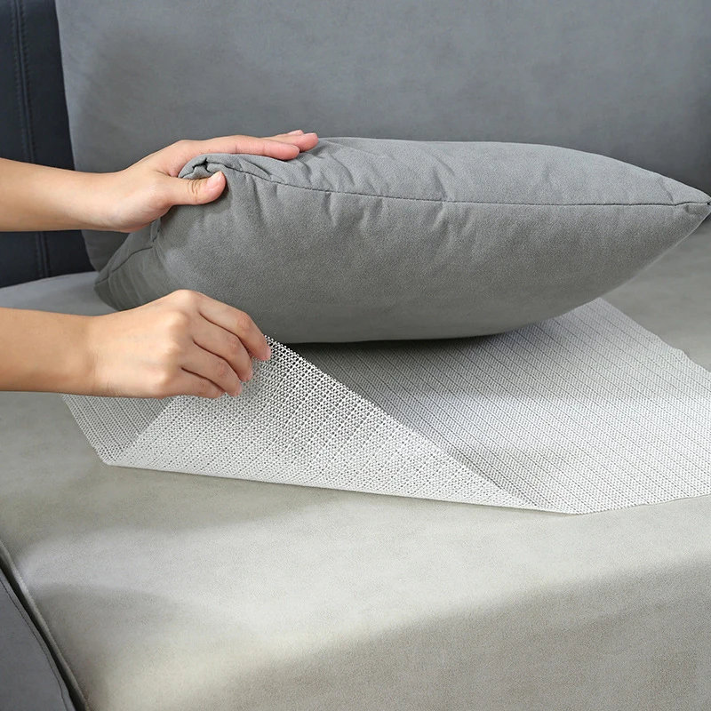 Anti Slip Mat PVC Foaming Net Cloth Antiskid Fabric for Household Carpet Yoga Sofa Mattress