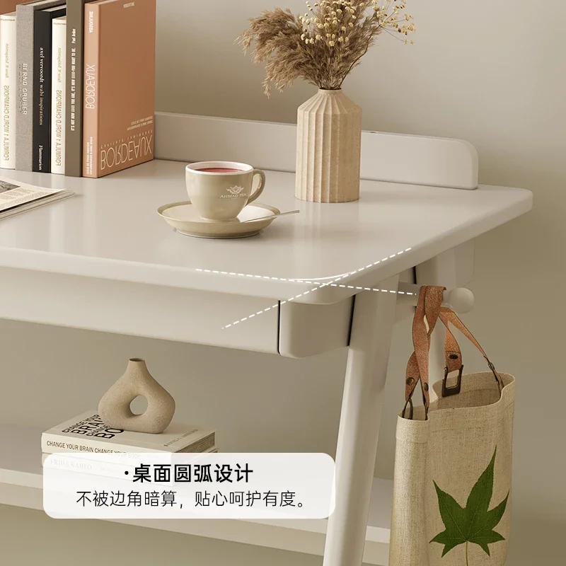 Nordic solid wood desk simple household desktop