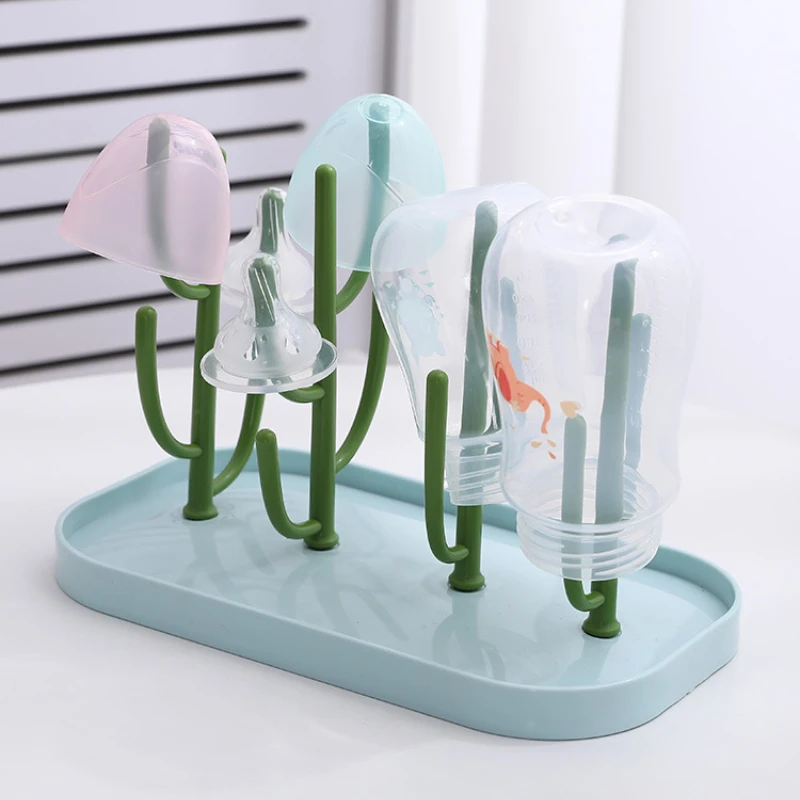 Baby Feeding Bottle Drain Rack, Nipple Feeding Cup Holder Storage Drying Rack Bottle Cleaning and Drying Machine