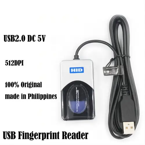 URU4500 USB 지문 판독기, 생체 인식 지문 스캐너, U 4500 100%, 정품 2