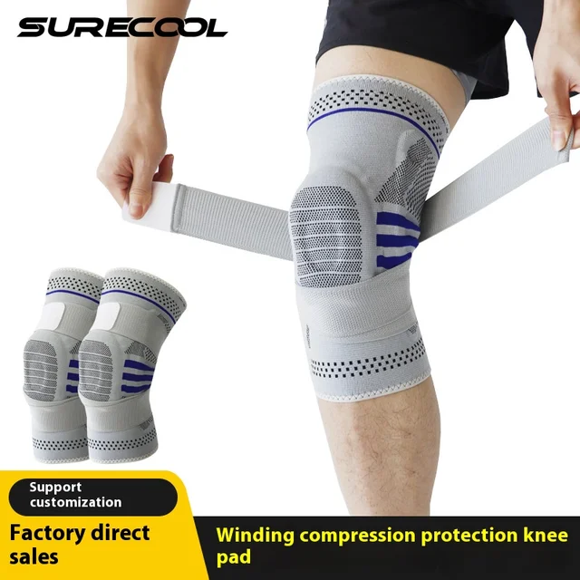 Breathable Knee Pads With Bandage 1