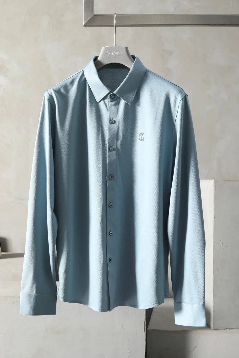 

BILLIONAIRE OECHSLI Shirt BC cotton men 2024 new Casual embroidery comfort Straight high-quality Long sleeve shirt size M-XXXL