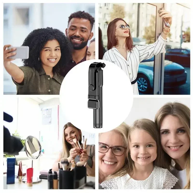 Sports Camera Selfie Stick Selfie Stick Tripod Cell Phone Selfie Stick Smartphone Selfie Stick Selfie Stick Phone Selfie Tripod 360 Rotation Selfie Stick Phone Holder Tripod Photo Pole Multi Mode Camera Material Retractable Cell Phone Stand Selfie Artifact