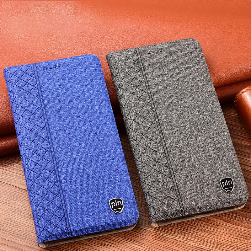Business Cloth Leather Case for XiaoMi Mi Mix 2 2s 3 4 Mi Max 2 3 Play Flip Cover Phone Protective Shell