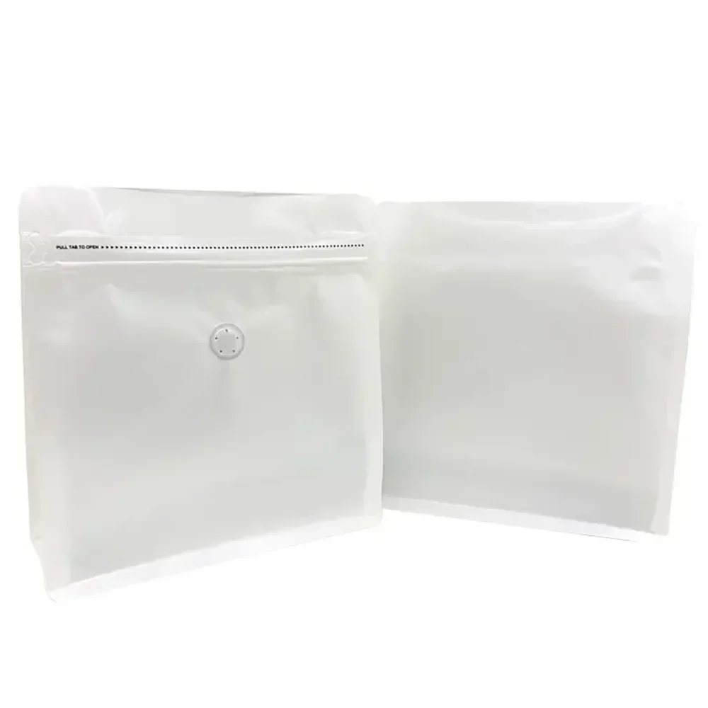 100pcs 4oz 8oz 16oz Aluminum Foil Wholesale Plastic Packaging Holographic Mylar Food Bags with Zipper Coffee Bean Roast Bag 5