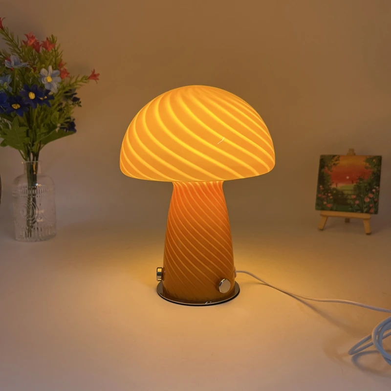 Bedside Lamp Decoration Home Decoration and Accessories Led Lights Lamps for Room Decor Dining Table Light Ornaments Bedroom Usb