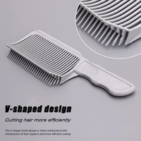 Peignes de coupe de cheveux professionnels pour barbier, peigne de dégradé pour hommes, outil de coiffure de salon 5