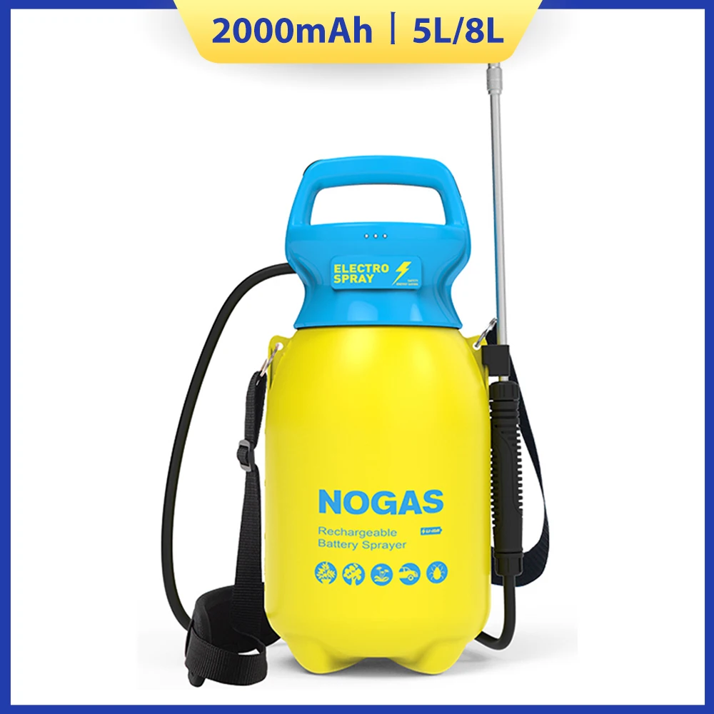 Pulvérisateur Portable 5 Litres - Pour Engrais, Désherbant, Pesticide - Jardin, Terrasse