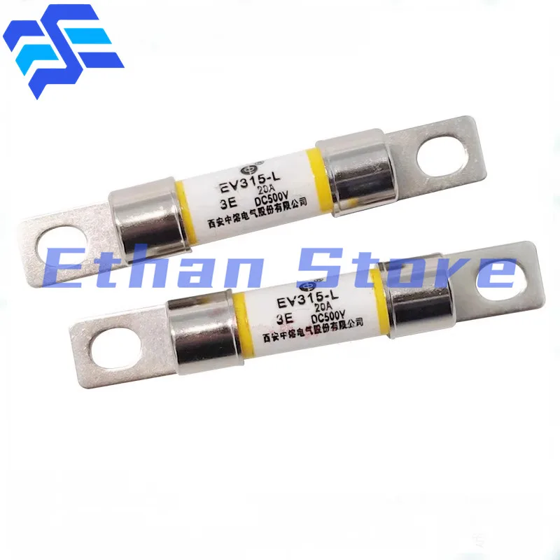 5PCS High-Performance Car Fuses - 10A to 50A, 500VDC