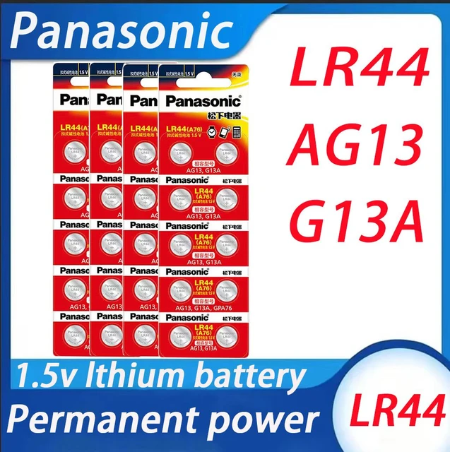 non rechargeable lr44 battery equivalent gpa76