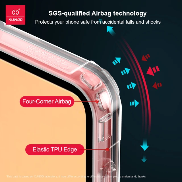 Xundd لهاتف سامسونج جالاكسي Z Flip 7 Flip7 SE Flip 6 5 4 حافظة وسادة هوائية مضادة للصدمات من الأكريليك + غطاء خلفي من البولي يوريثان + غطاء خلفي زجاجي لهاتف بلاليب 7 كي 2