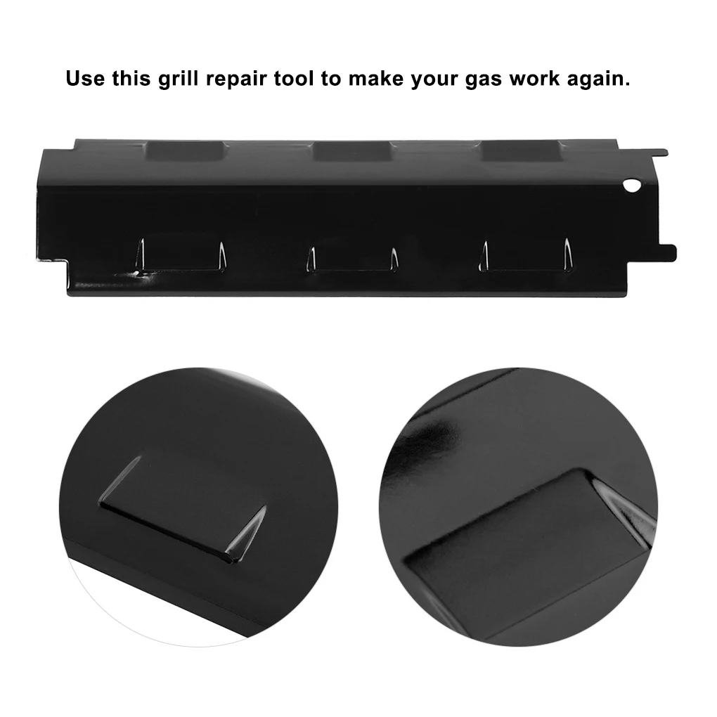 4pcs Grill Heat Tents Stainless Steel Heat Plate Shield Fit for Charbroil Grill Replacement Parts grill replacement parts