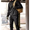 Winter Outdoor Waterproof Suits Men Tactical Windproof Hooded Jacket Fleece Warm Pants Multi-pocket  Thermal Sets Autumn 5
