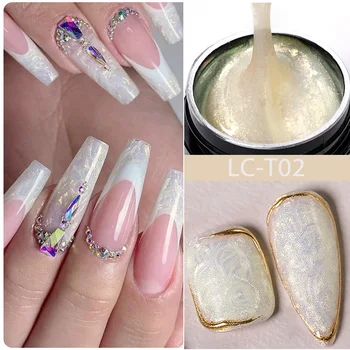 Pearl Shell Thread Gel Nail Polish