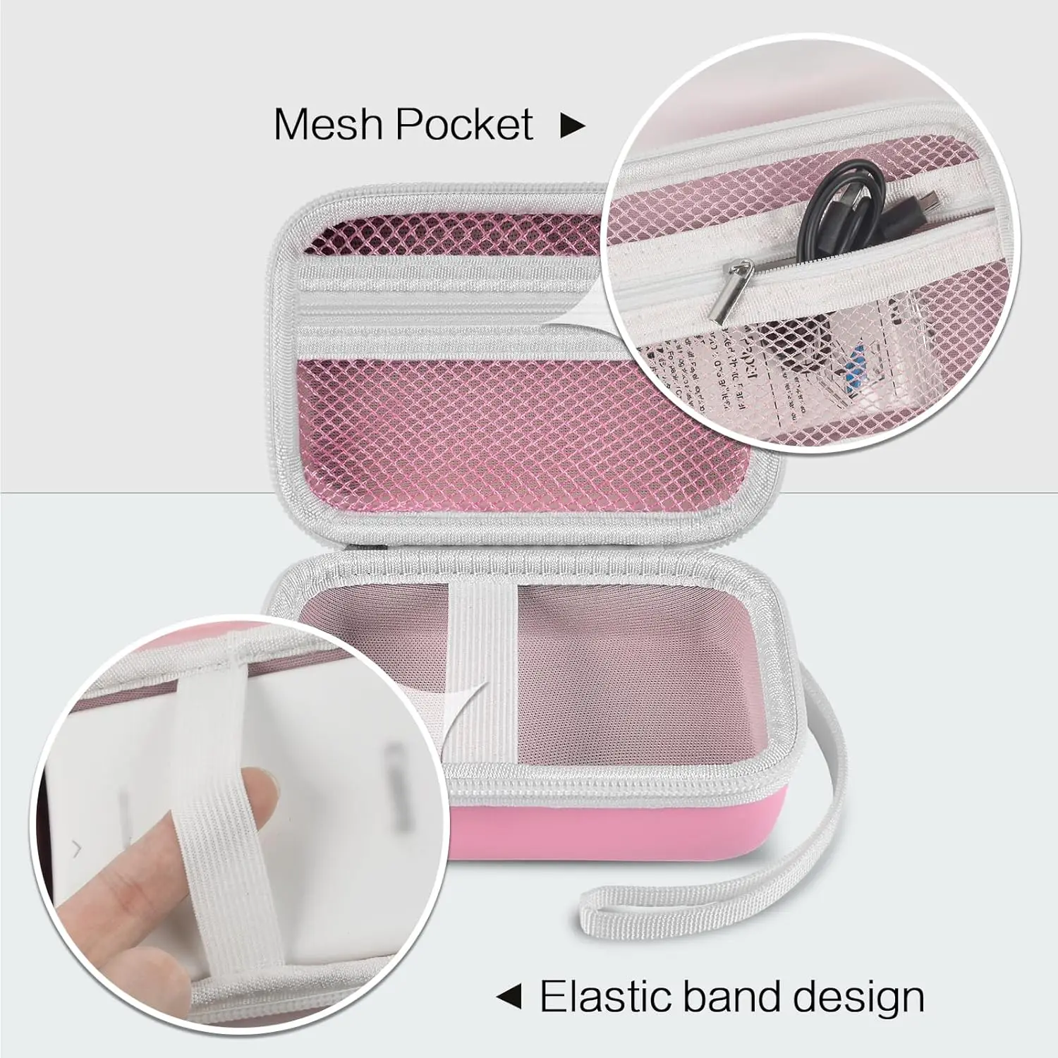 Case Compatible with Canon Ivy 2 Mini Photo Printer/for KODAK Step/for Ivy CLIQ + 2 CLIQ 2 Mobile Wireless Bluetooth Instant instant camera printer case