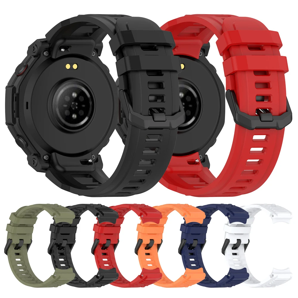 Silicone Sport Strap for 48mm Smartwatch - Premium Replacement Band & Accessories