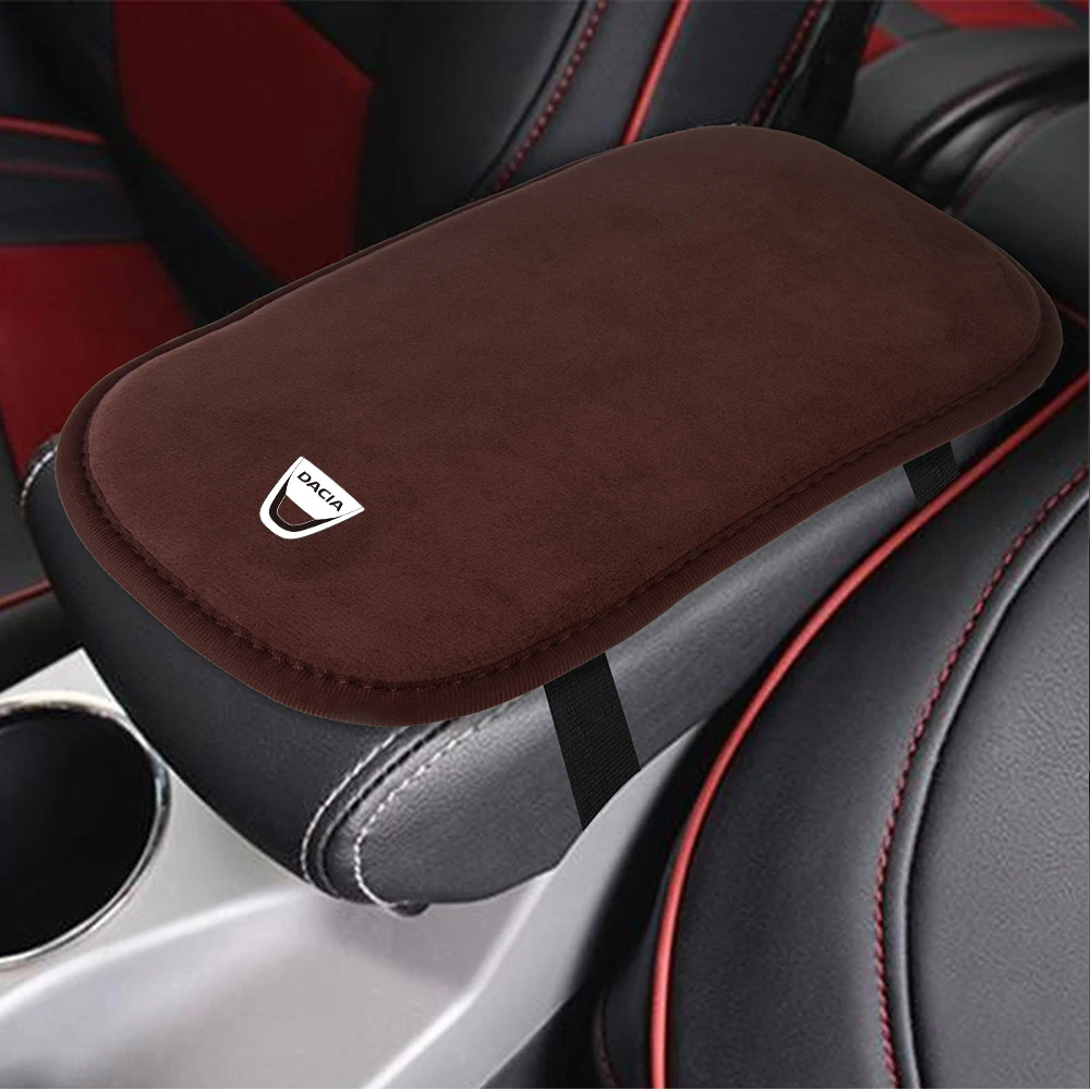 Car Armrest Mat Center Console Arm Rest Protection Cushion Storage Box Cover Pads For Renault Megane 4 3 Talisman Captur Duster