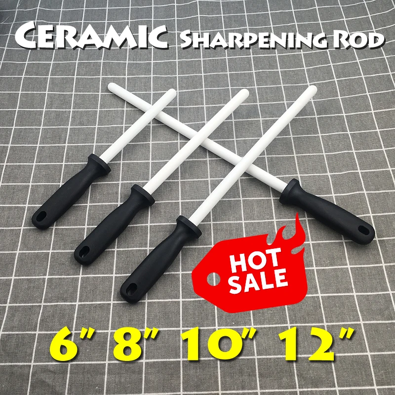 Ceramic sharpening sticks household kitchen slaughtering knife sticks