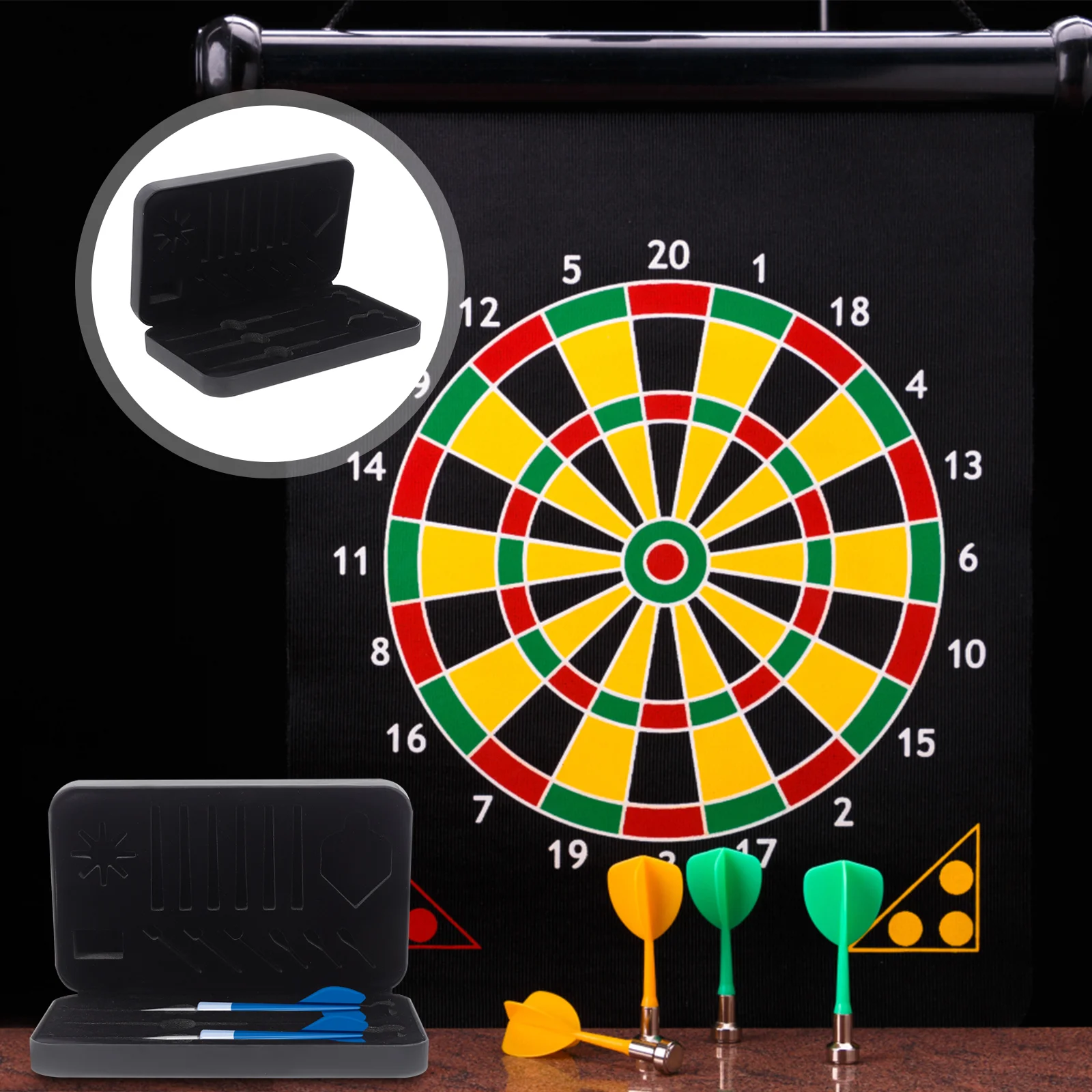 Dart Case Dart Storage Organizer Portable Darts Carry Case Darts