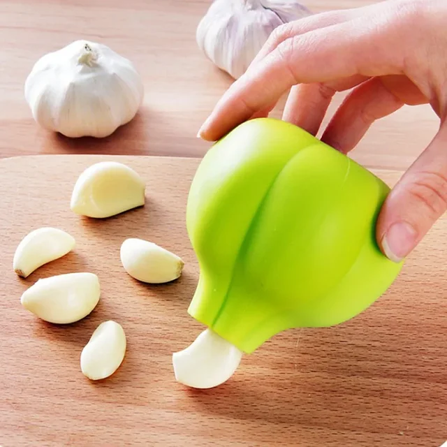 Creative rubber garlic peeler garlic garlic press super soft peeled garlic peeling tool household kitchen accessories 2