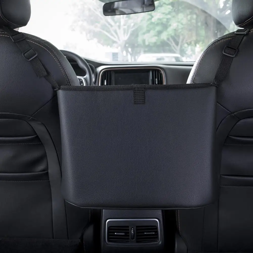 

Leather Car Handbag Holders Car Organizers and Storage Front Seats Car Seats Filler Organizer Storage Bag for Car Seats