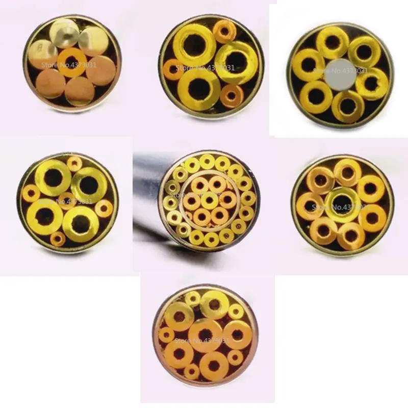 4mm Mosaic pin Rivets knife handle screw More design exquisite style length 9cm #406