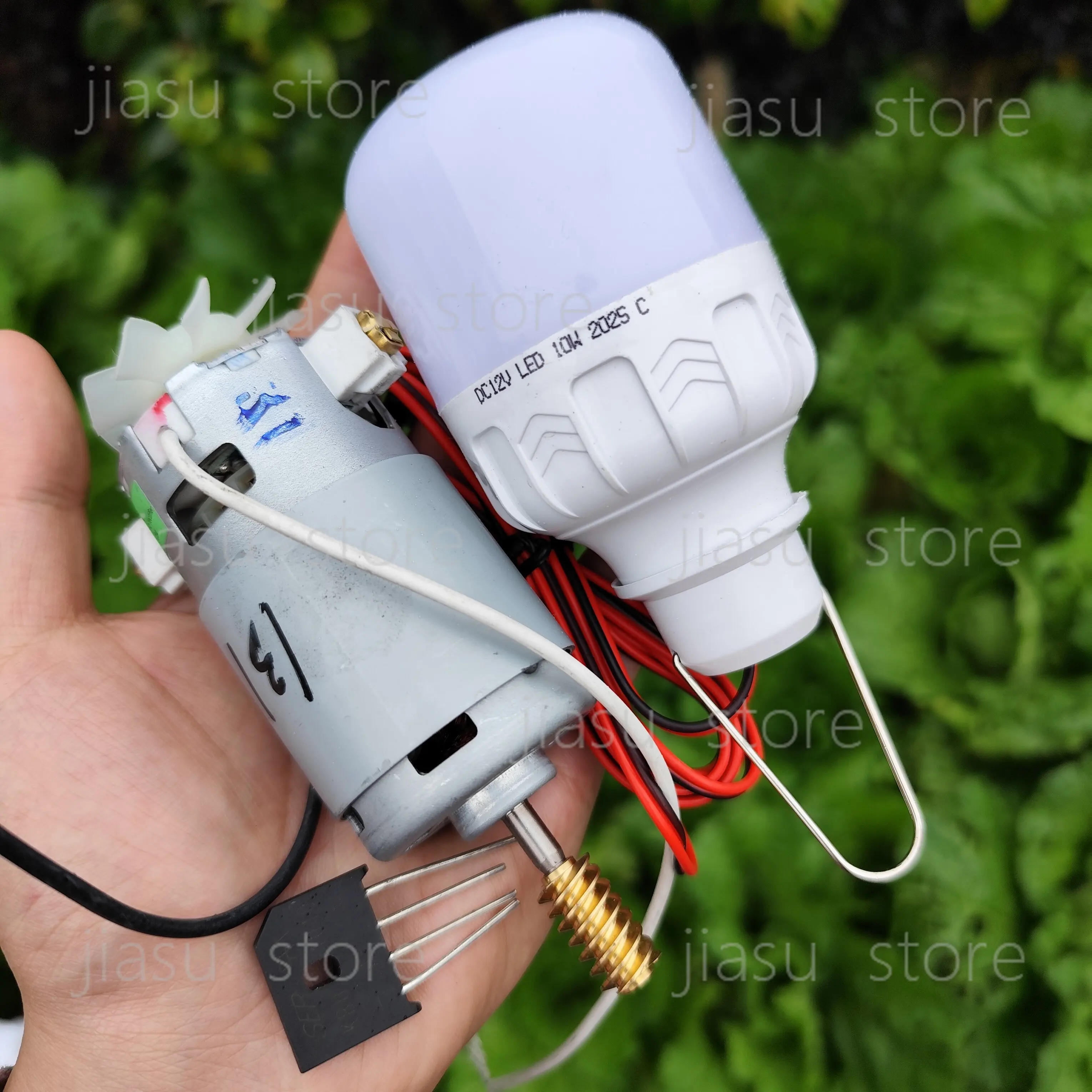 220V 영구 자석 DC 발전기 775 모터 130W 삼륜차 발전기 풍력 및 수력 발전기 DIY