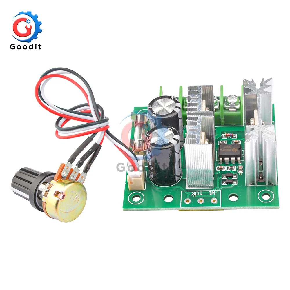 400W 10A Voltage Regulator DC 12V-40V PWM DC Motor Speed Controller Regulator Fan Speed Control Dimmer Switch Power Controller