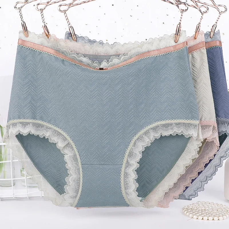 

6XL Plus Size Panties Cotton Briefs For Women Summer Lingerie Antibacterial Underpants Breathable Underwear Female Intimates