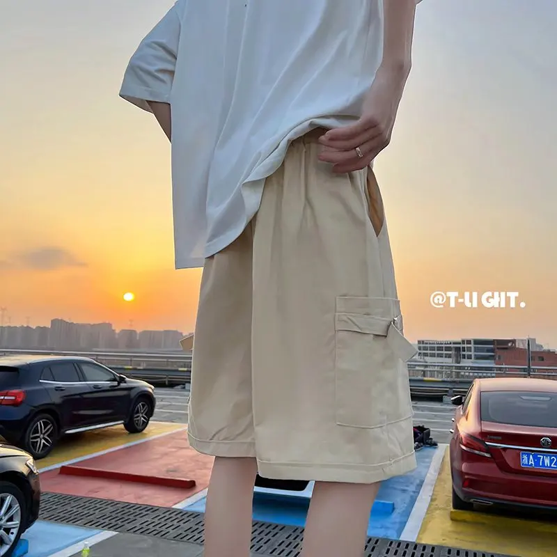 Summer Men's Cargo Shorts Bermuda Cotton High Quality Hot Sale Army Military Multi-pocket Casual Male Outdoor Loose Short Pants