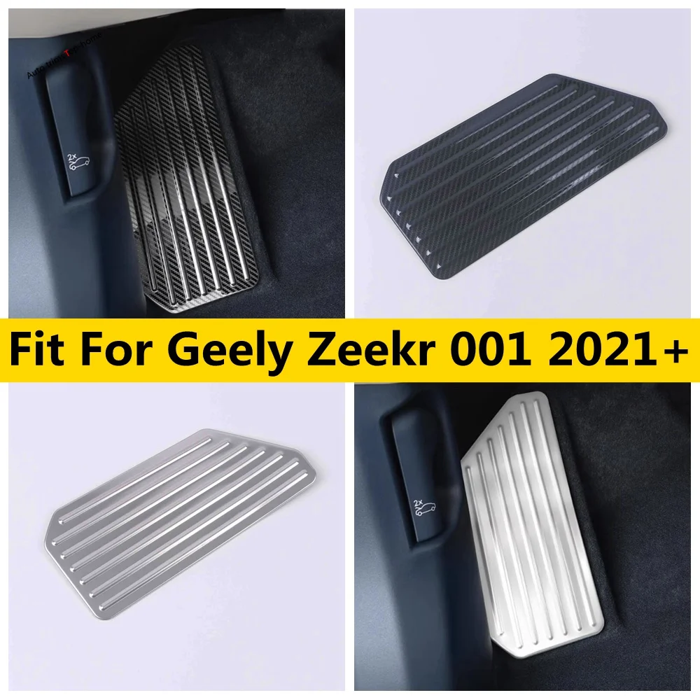 

Stainless Steel Fit For Geely Zeekr 001 2021 - 2023 Car Rest Foot Pedal Pads Cover Trim Protection Anti Kick Decoration