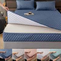 WOSTAR 360° fully enclosed mattress protector cover with zipper quilted thicken couple luxury double bed sheet protection pad 1