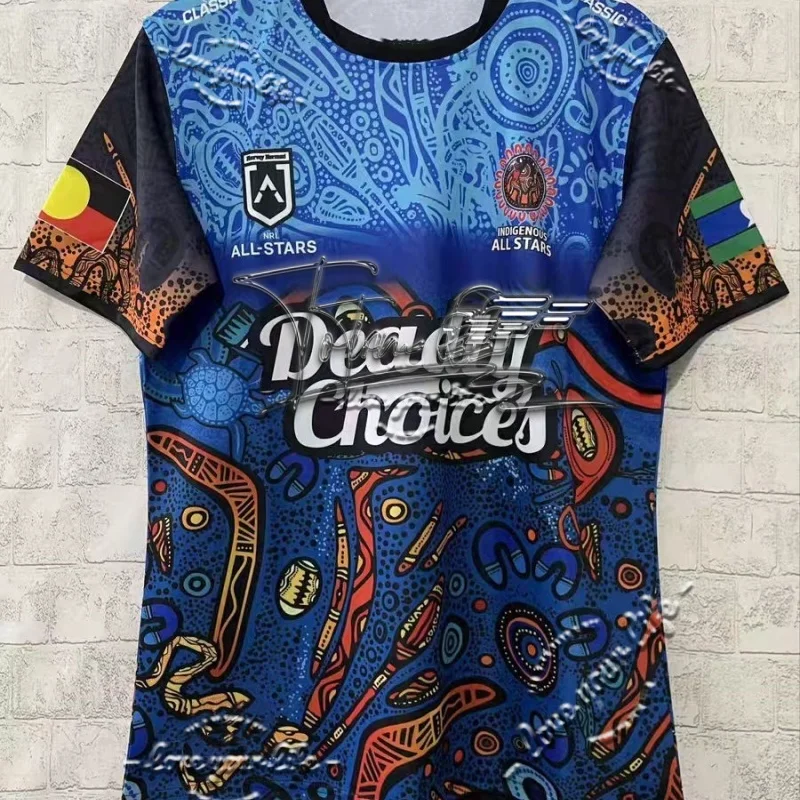 2025 INDIGENOUS ALL STARS HOME RUGBY JERSEY 2025/2026 ALL STARS