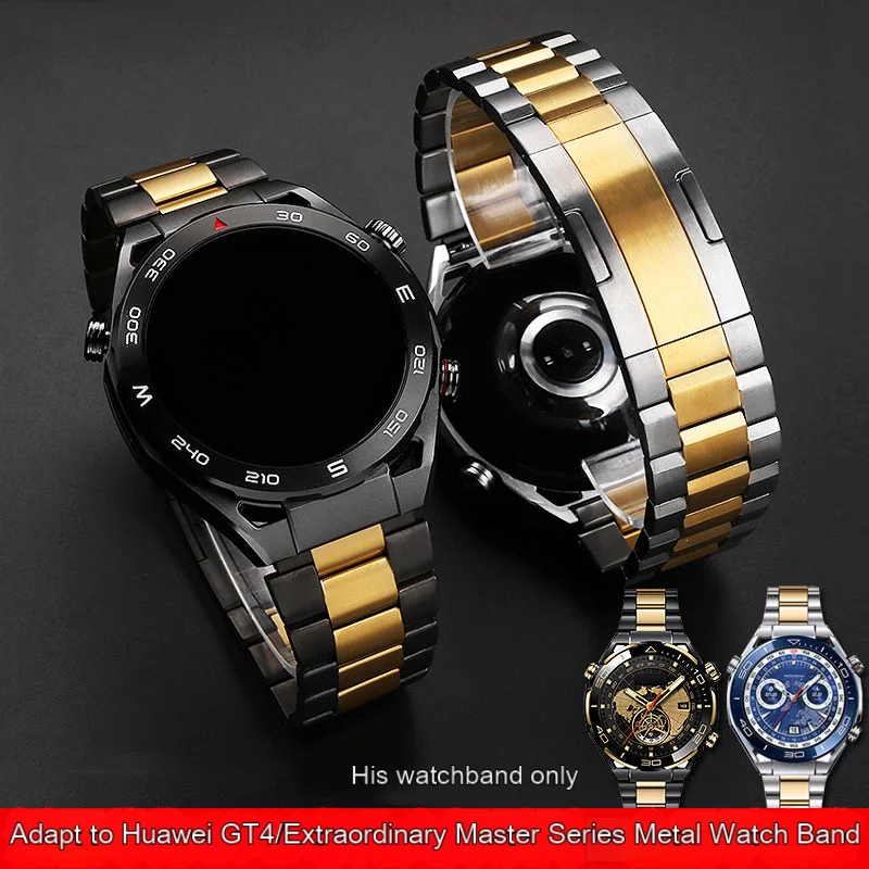 

High quality watch strap for Huawei WATCH Ultimate extraordinary master GT4/4PRO series titanium metal watch strap with 22mm