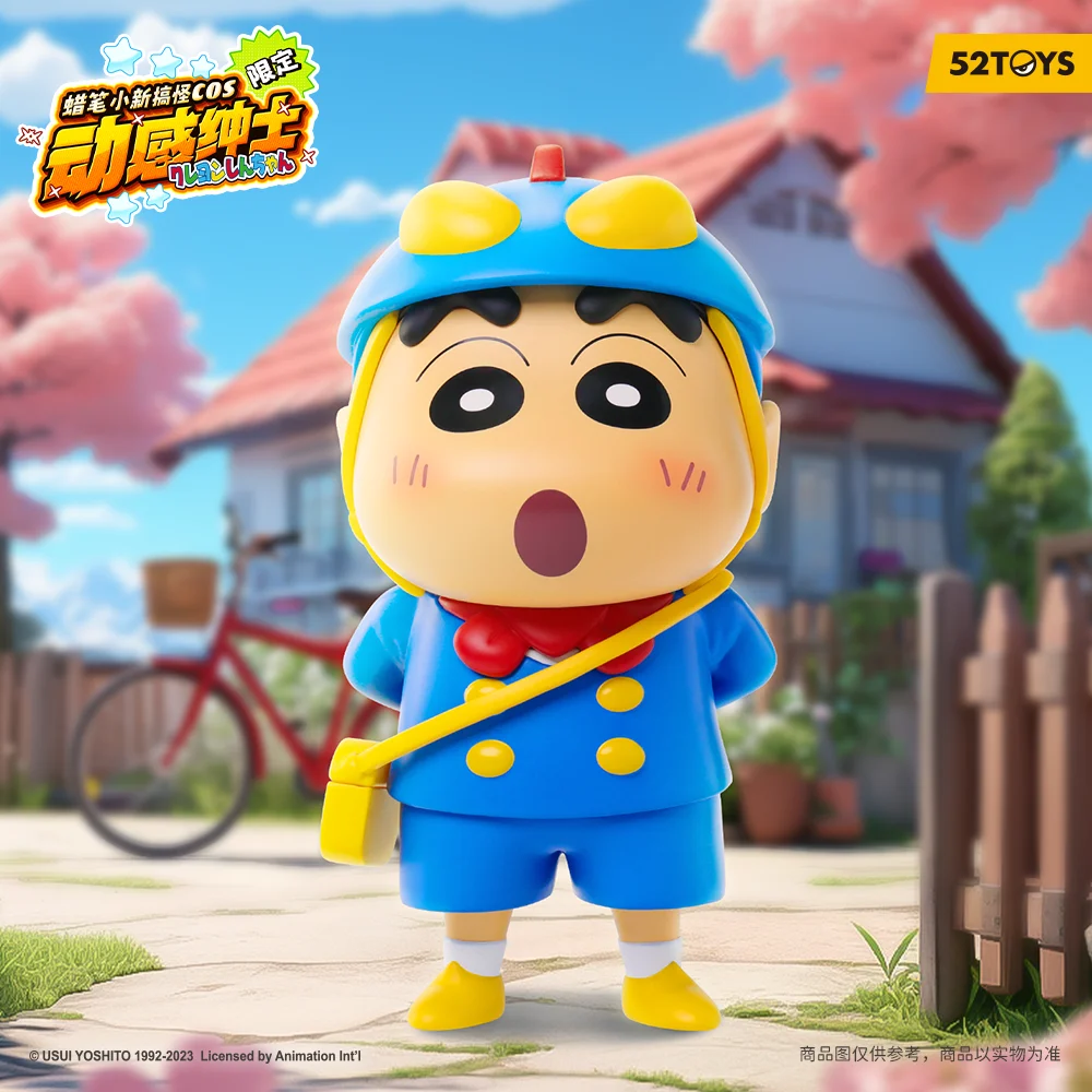 52TOYS Crayon Shinchan Action Gentleman Edição limitada, figura