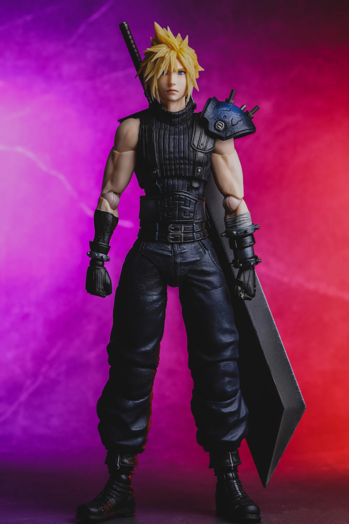 Final Fantasy VII Reborn Anime Figure, PA Play Arts, Action Toy, Modelo  Colecionável - AliExpress