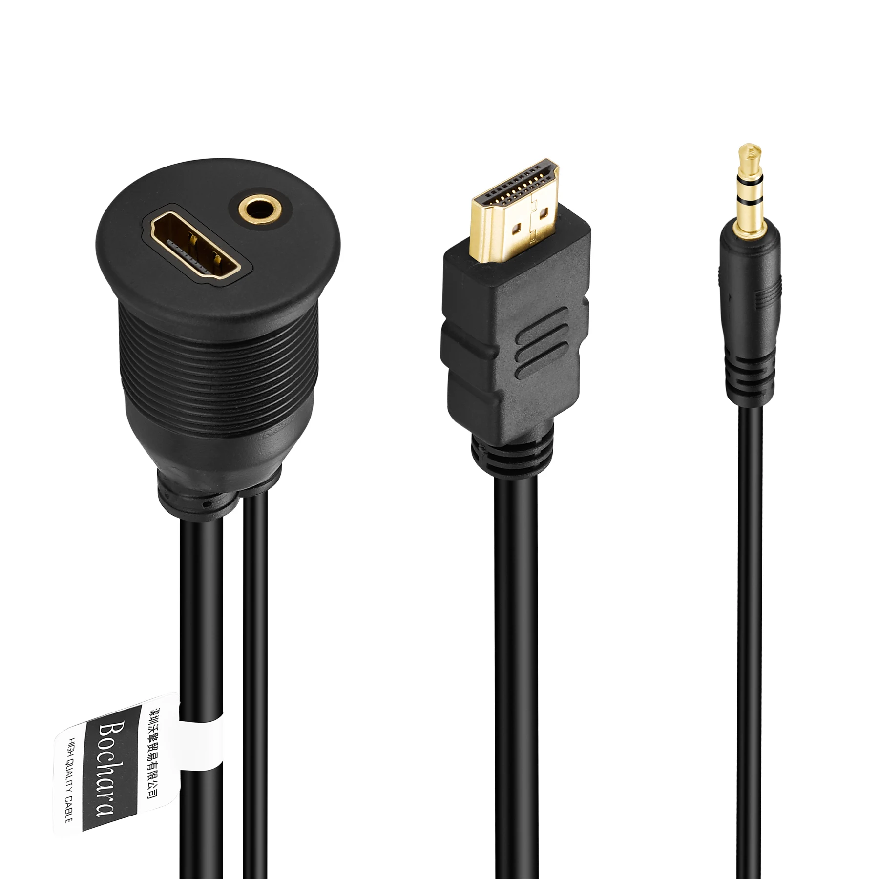Bochara 3.5mm  + HDMI ȣȯ  ̺ - ÷ Ʈ г   ̺, ڵ  