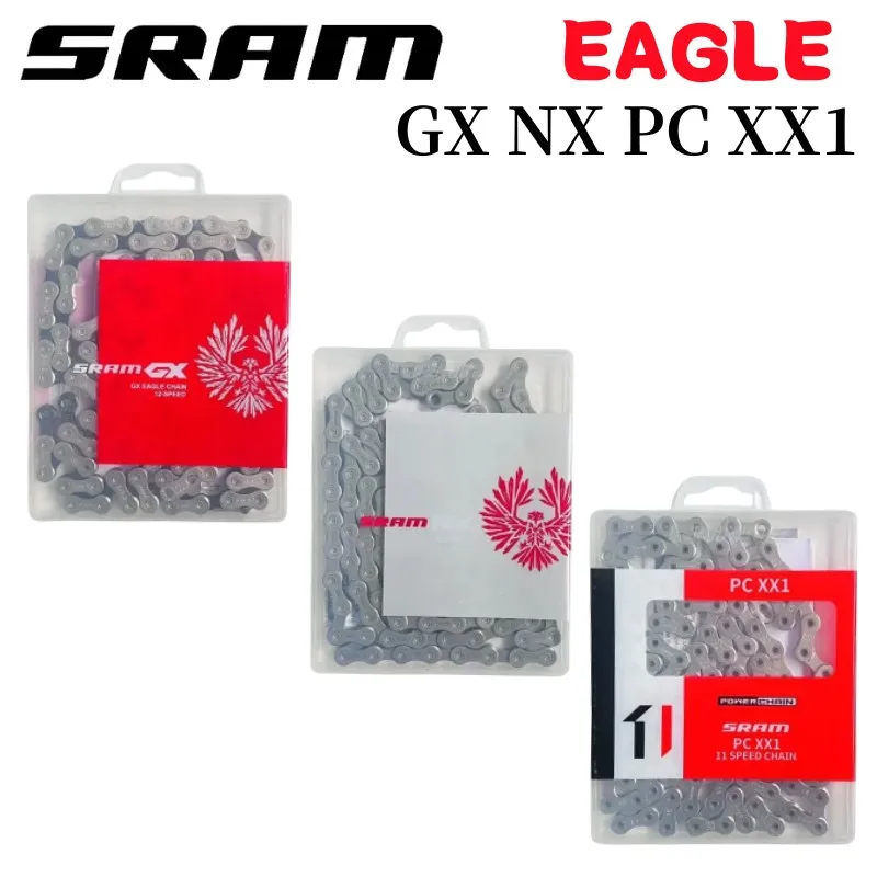 Велосипедная Цепь Sram GX NX PC XX1 EAGLE 11S 12S цепь для горного велосипеда цепь для велосипеда цепь с крюком 11 в 12 В цепь для горного велосипеда Сверхлегкая велосипедная цепь