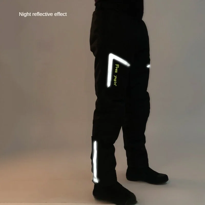 겨울용 오토바이 방풍 바지, 따뜻하고 퀵릴리즈 오토바이 라이딩 바지, 낙하 방..