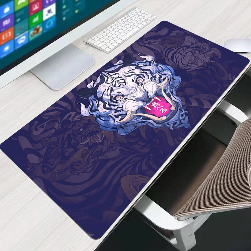 

Esports Tiger Art Gaming Large Mouse Pad Game Accessories Mousepad Speed Desk Mat Laptop Keyboard Office Mats For CS/LOL Carpet