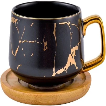 Black Ceramic Mug 1