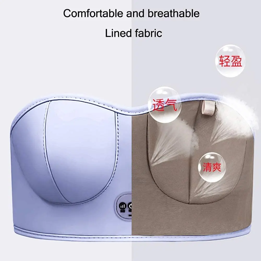 Electric Breast Massage Enlargement Vibration Heating Electric Massage Sexy Bra  Shaping Nipple Relaxing Heating Women's Corset - Braces & Supports -  AliExpress