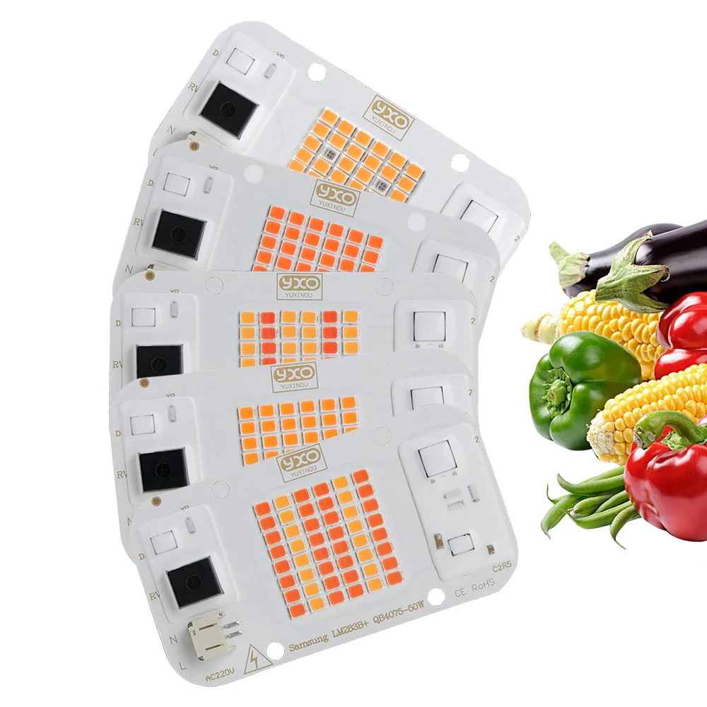 SamngQuantumLEDGrowLightLM283BDiodeFullSpectrumDOBCOB50W