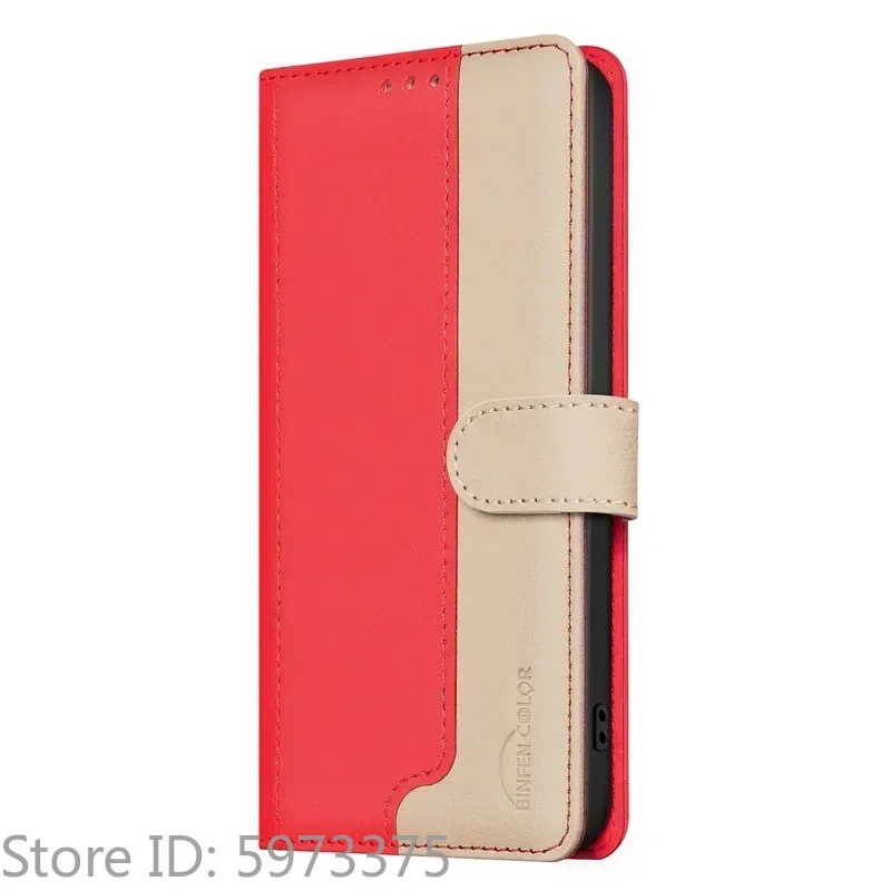 Elegant Leather Wallet Phone Case with Card Slot