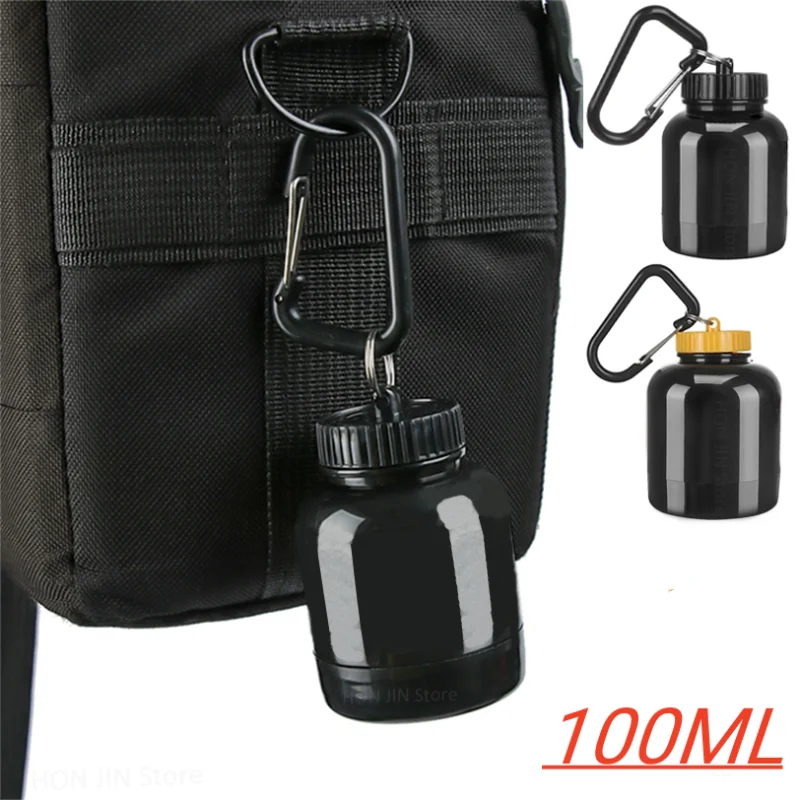 Description Picture 6 of itemMini Portable Protein Powder Bottles with Keychain Health Funnel Medicine Bottle Small Water Cup Outdoor Sport Storage